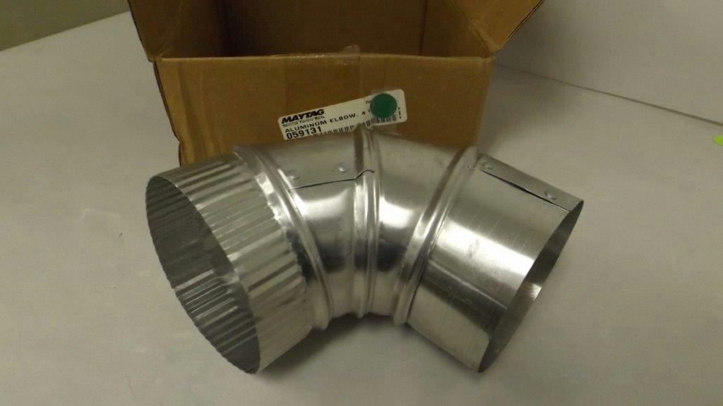 MAYTAG WHIRLPOOL DRYER 059331 279701 ALUMINUM ELBOW NEW MAYTAG WHIRLPOOL DRYER 059331 279701 ALUMINUM ELBOW NEW